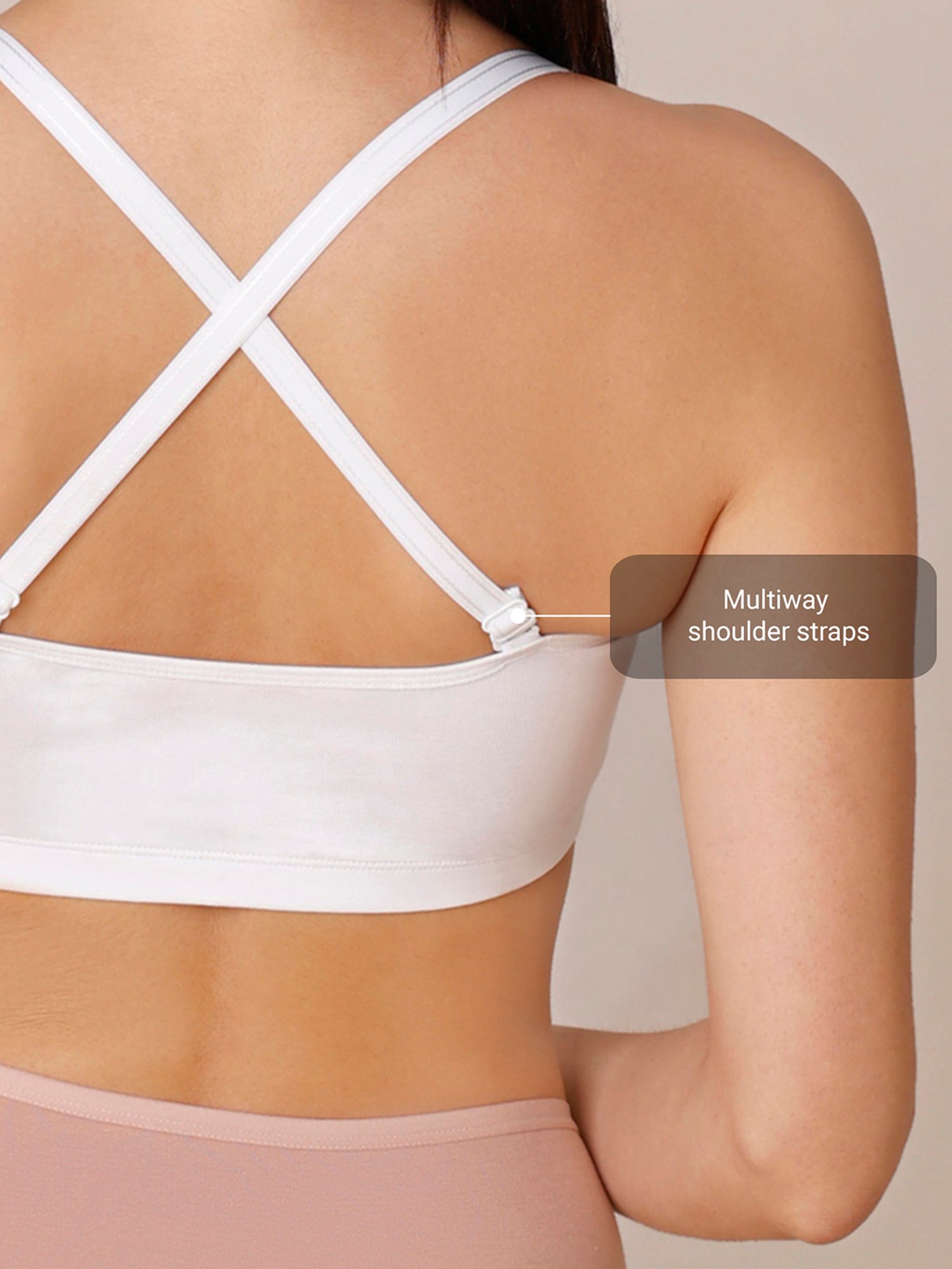 Nykd Blue Non-padded Bra