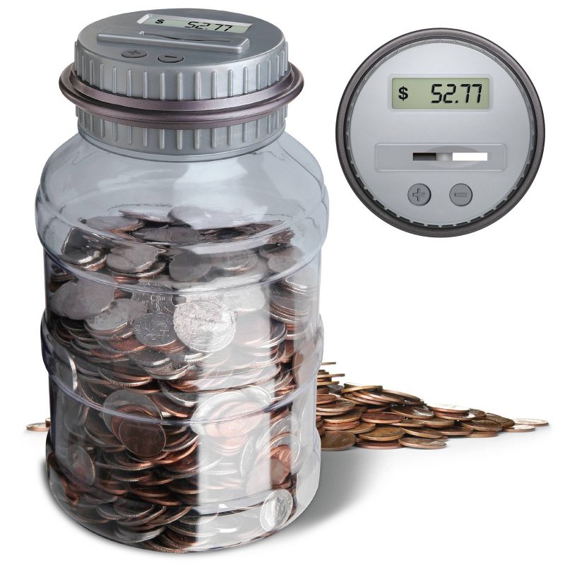 Coin Counting Jar