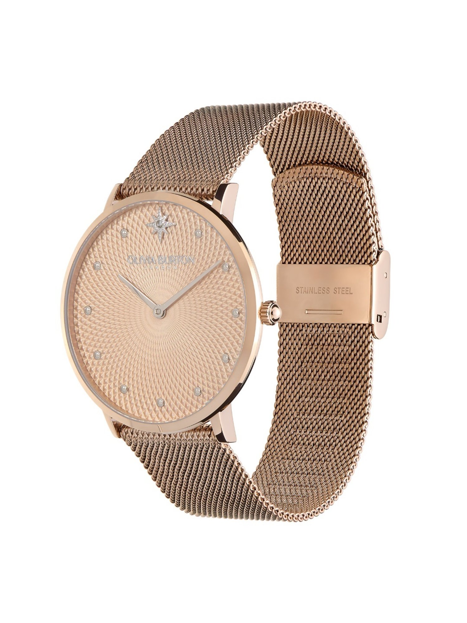 Olivia Burton 24000025 Ultra Slim Analog Watch for Women