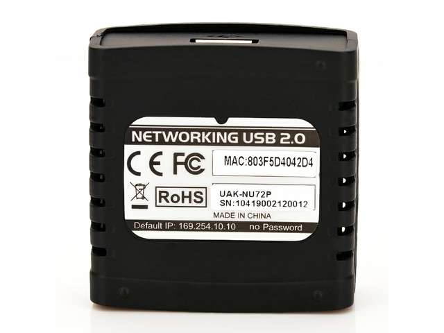 TeKit USB 2.0 Network LPR Print Server Printer Share Hub Palm Size with Wireless ,Allows multiple computers to share one USB printer on the network(NOT support Windows 8 and above)