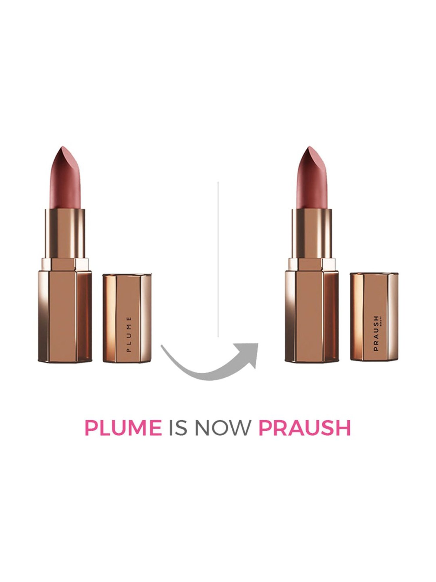 Praush Beauty Plush Matte Lipstick High Tea - 5 gm