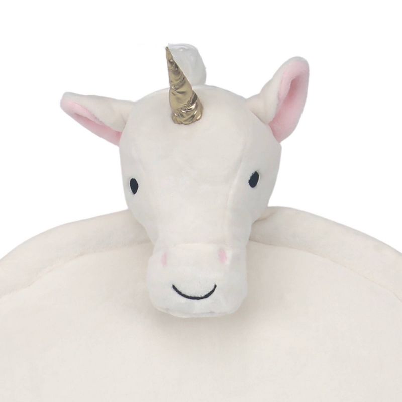 Lambs & Ivy Unicorn Play Mat - White
