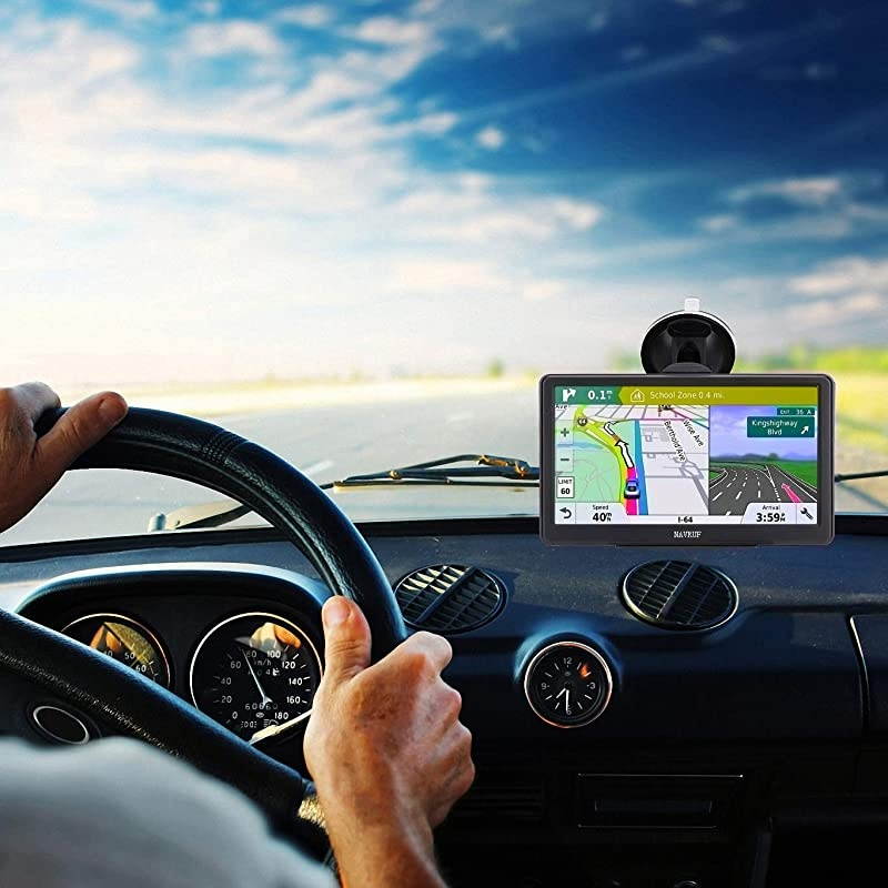GPS Navigator, 7-inch 8GB HD Touch Screen GPS Navigation System, Voice Transition Direction, with Free Lifetime map Update