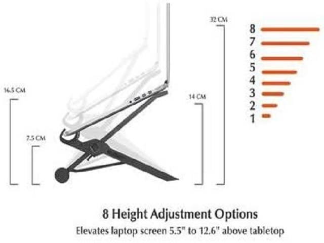 Nexstand Laptop Stand, Portable Laptop Stand, PC and MacBook Laptop Stand