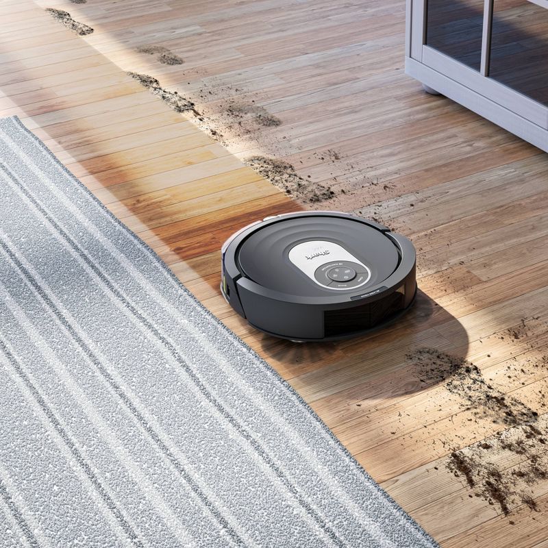 Shark AI VACMOP Wi-Fi Connected Robot Vacuum and Mop with Self-Cleaning Brushroll - RV2001WD