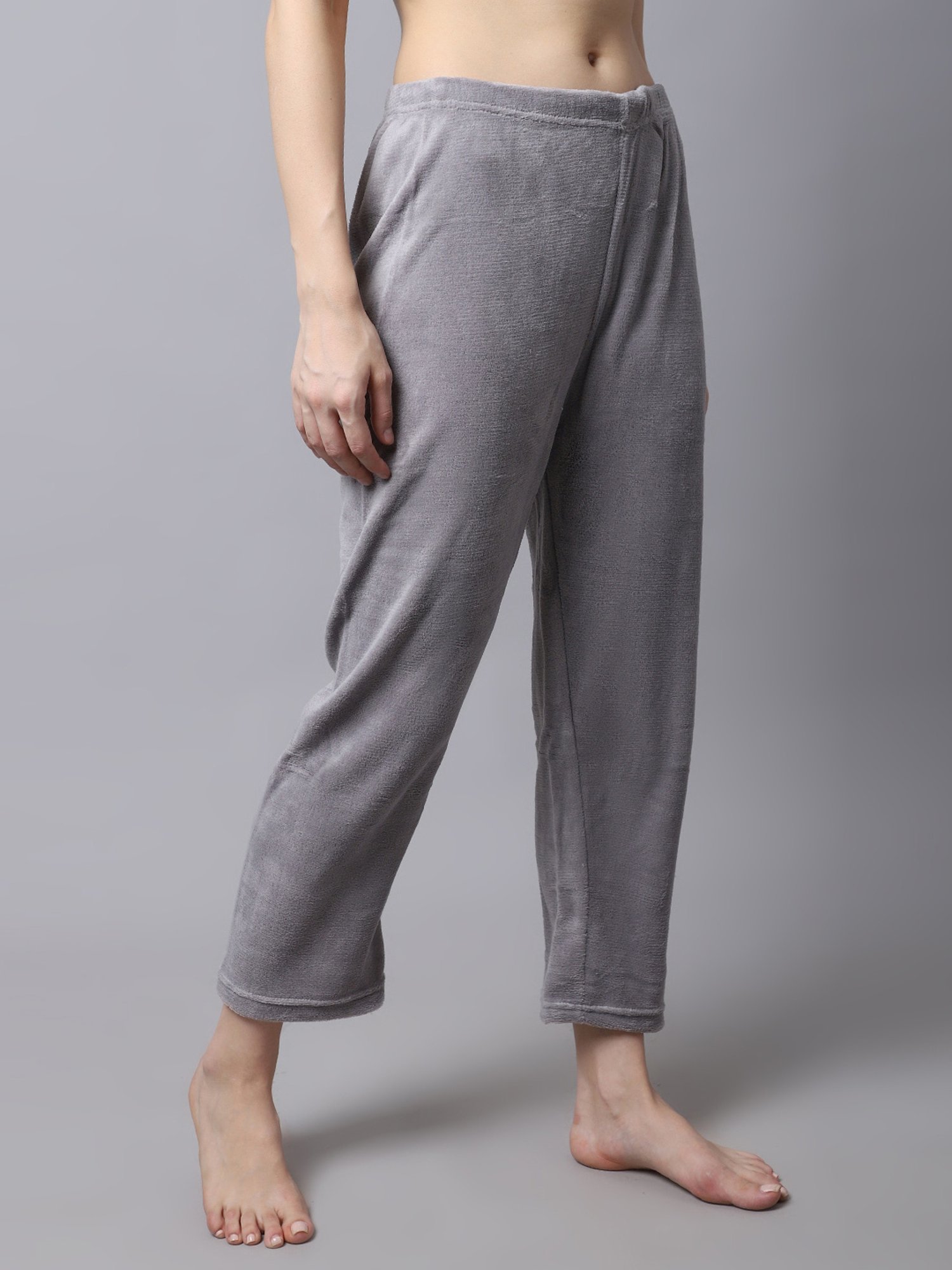 Tag 7 Grey Regular Fit Lounge Pants