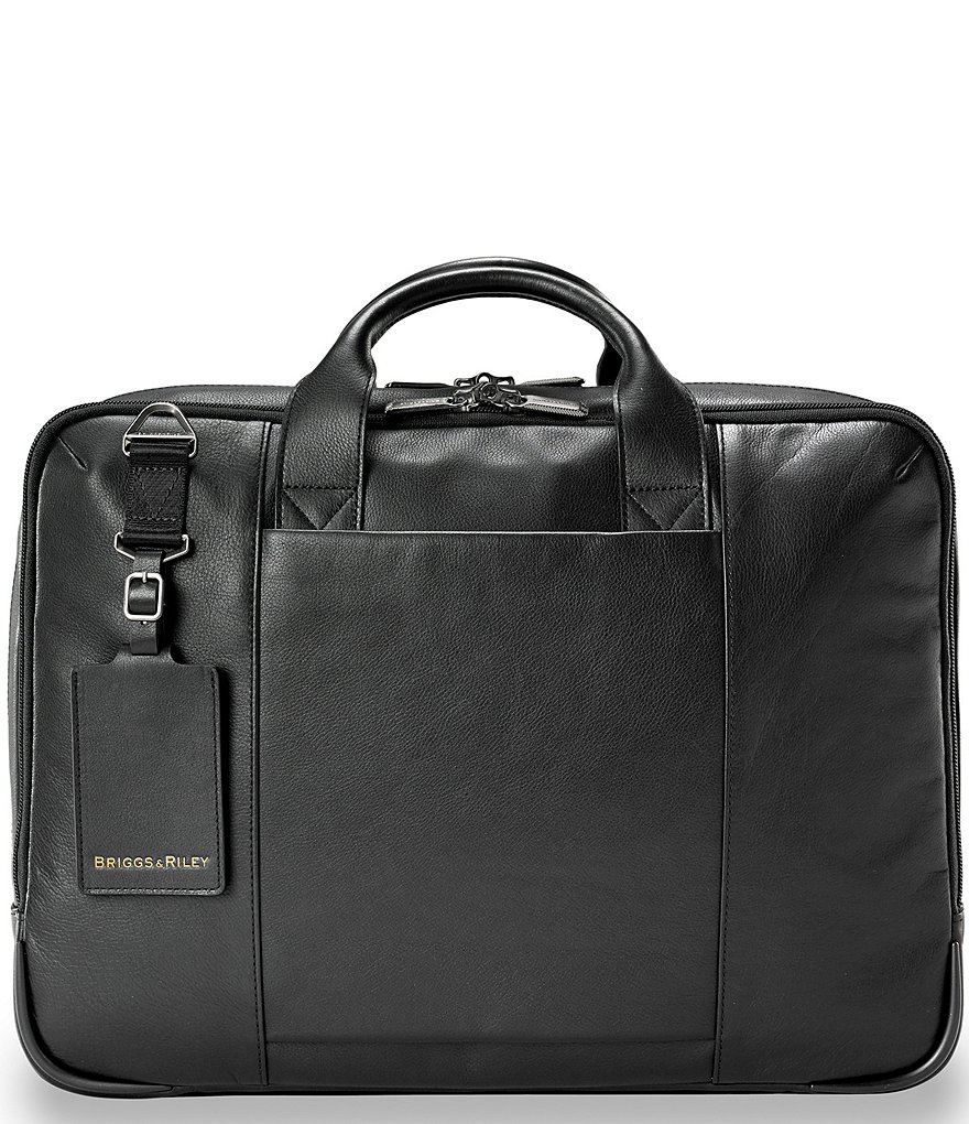 Briggs & Riley @ Work Leather Medium Briefcases