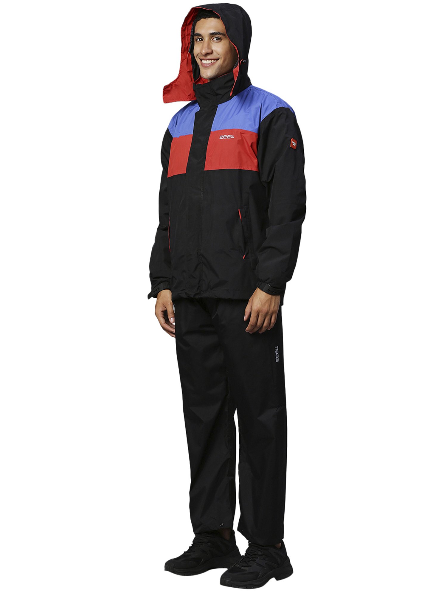 Zeel Multicoloured Raincoat Set