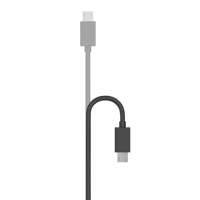Just Wireless 4ft TPU Micro USB to USB-A Cable - Black