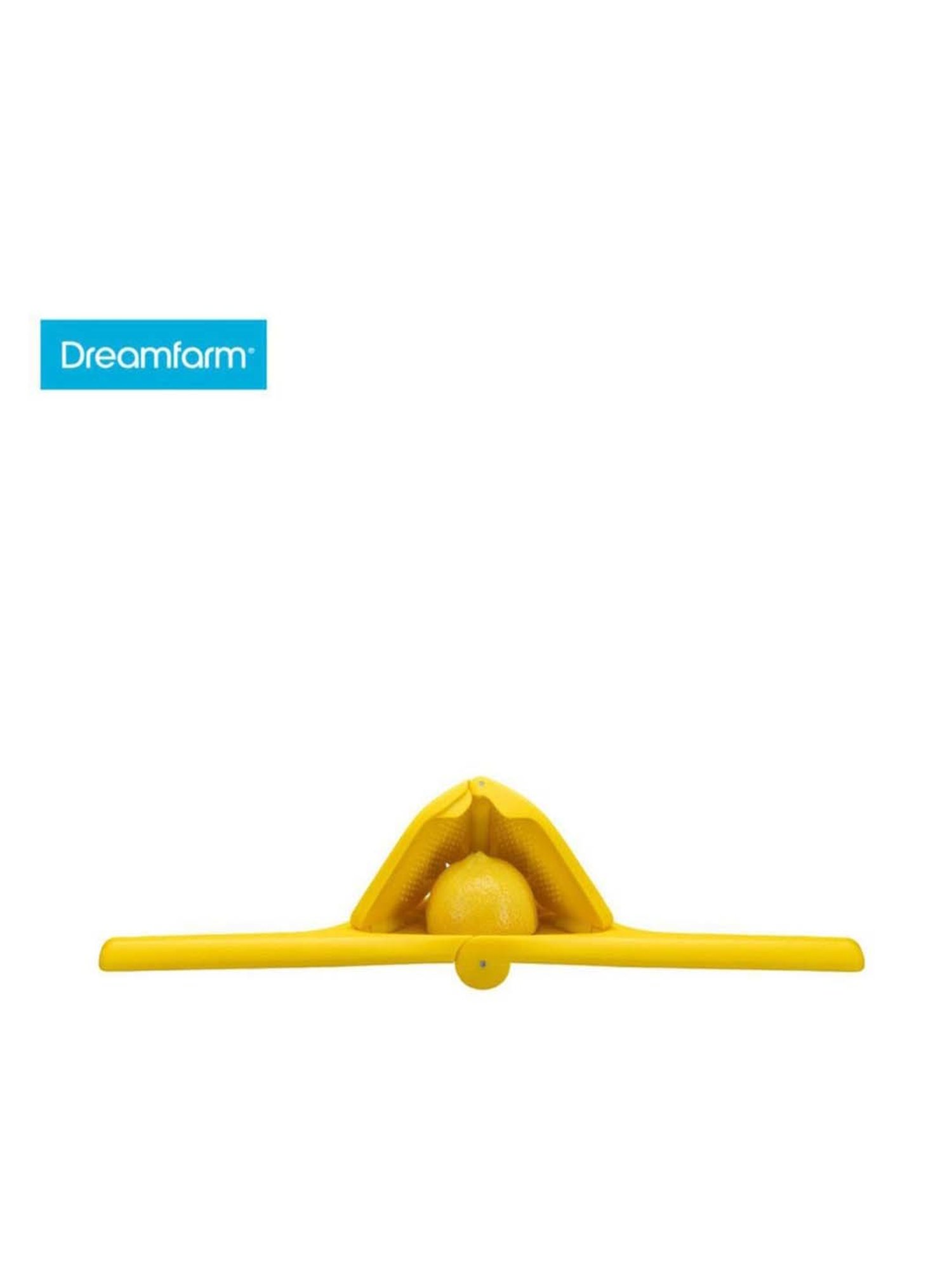 Dreamfarm Yellow Medium Manual Lemon Squeezer