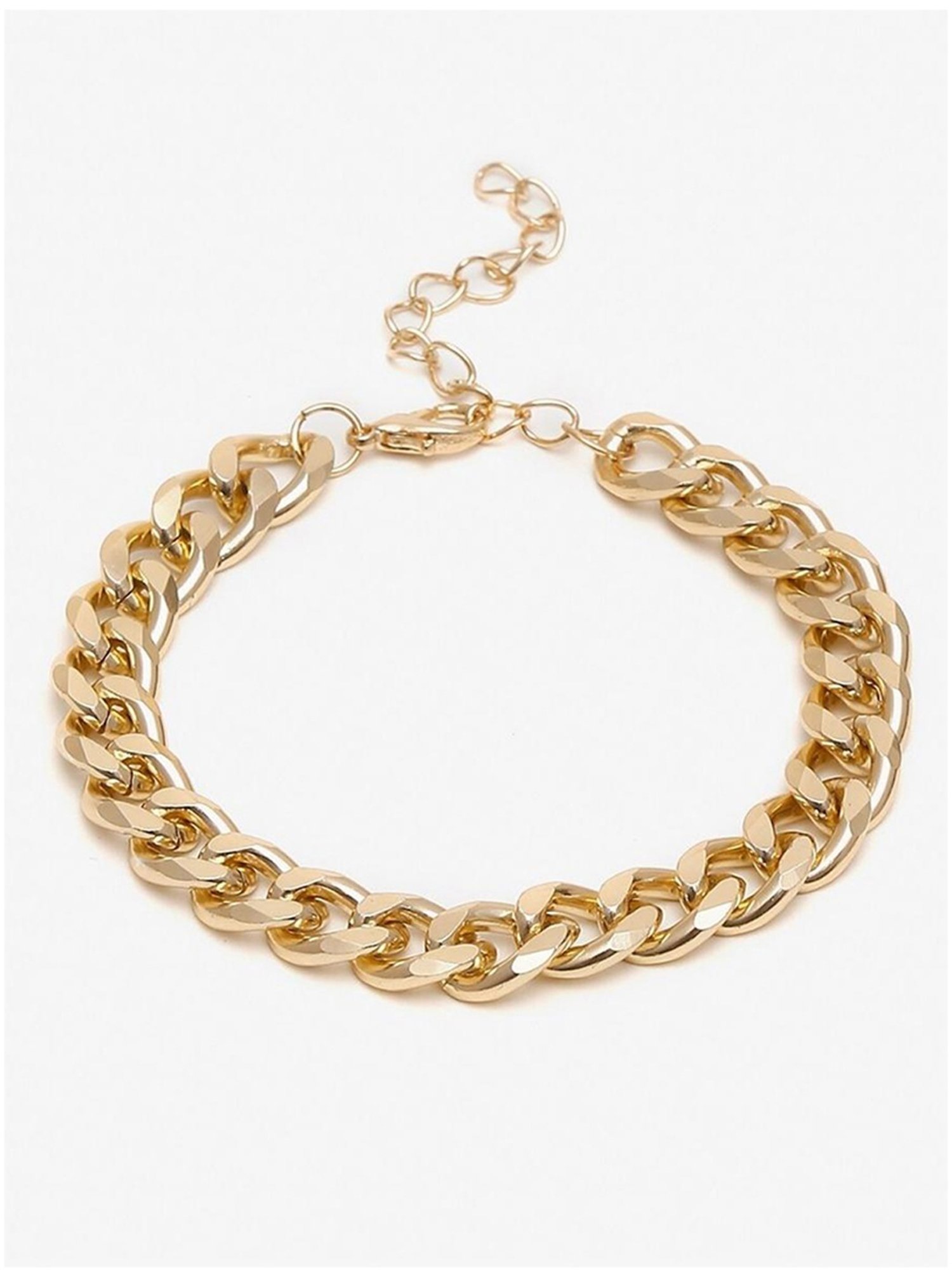 YouBella Women Gold-Plated Flexible fit Bracelet - Set of 4