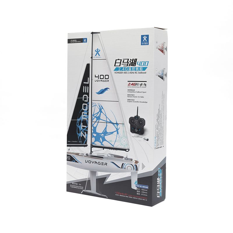 Playsteam Voyager 400 2.4G Sailboat-Red