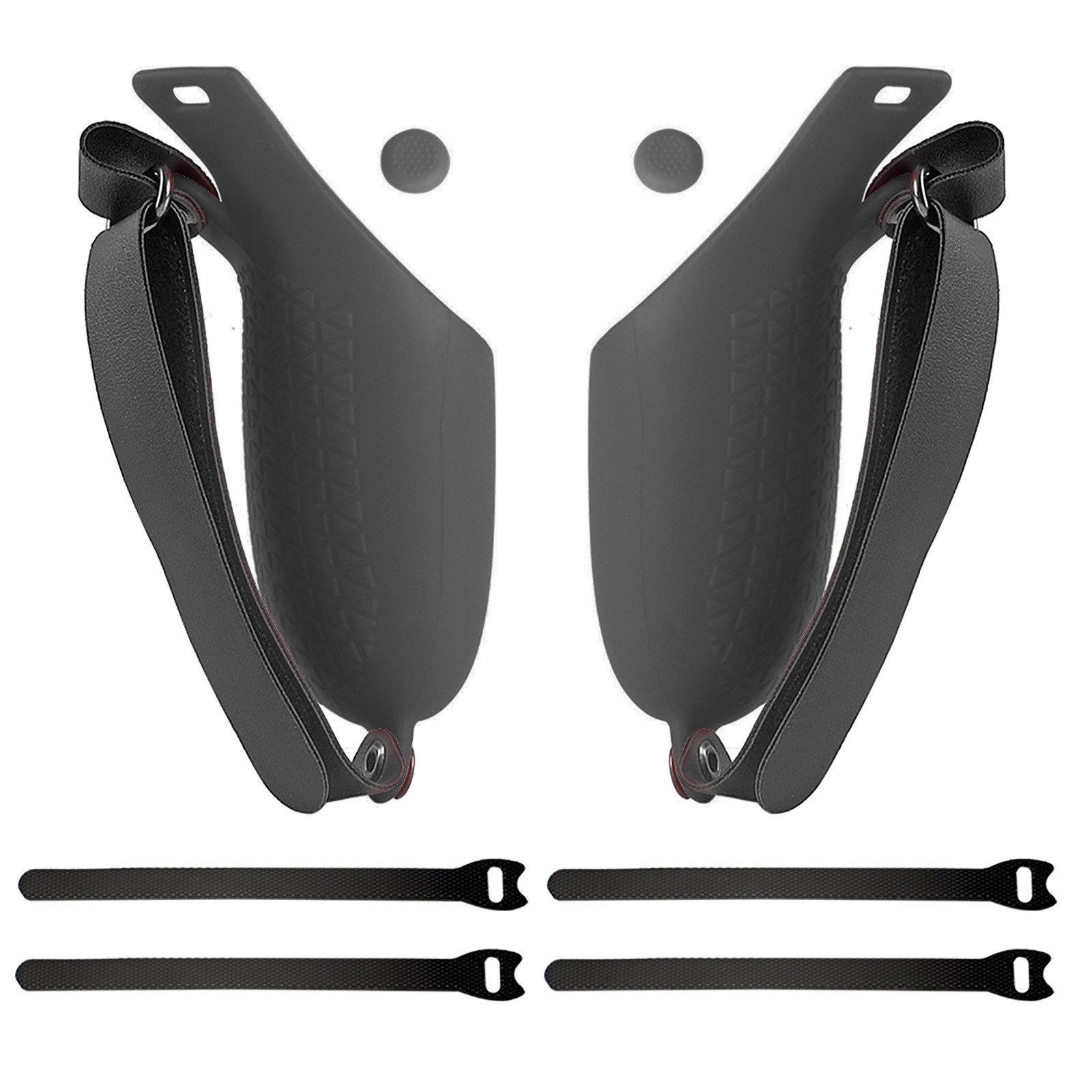 Silicone Grip Cover for Oculus Quest 2 Hand Controller Grips Accessories Anti-Throw VR Protective Knuckle Straps