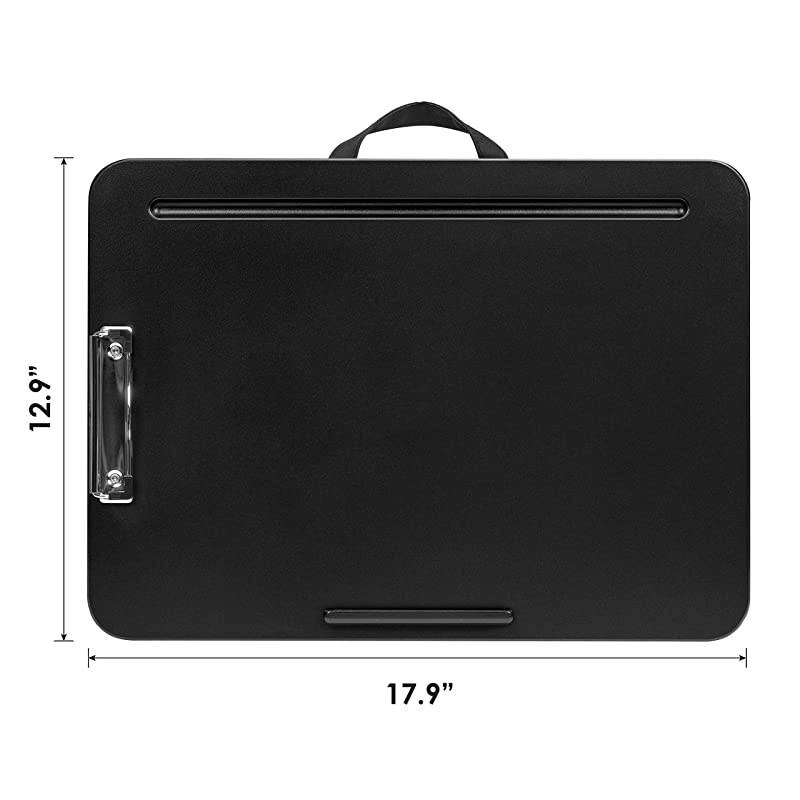 Clipboard Lap Desk - Black - Fits Up to 15.6 Inch Laptops - Style No. 45138