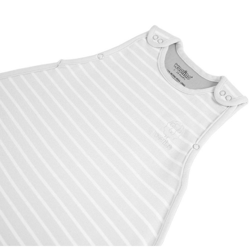 Woolino Merino Wool 4 Season Baby Sleep Bag Swaddle Wrap Universal Size - Baby Gray