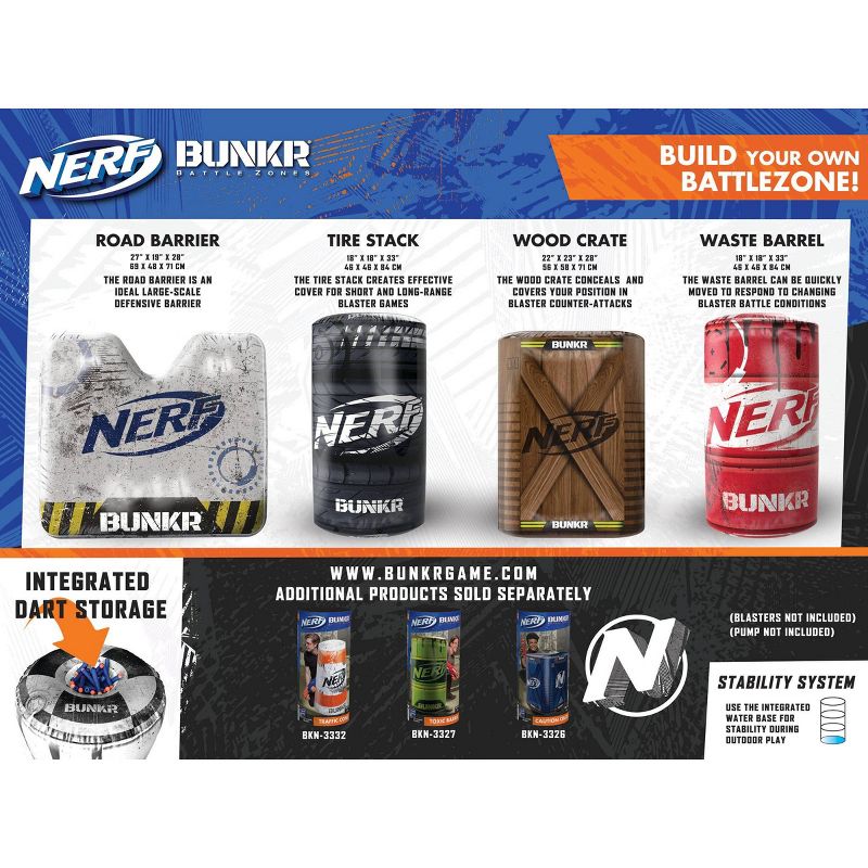 Franklin Sports Inflatable 3-Hole Football Target