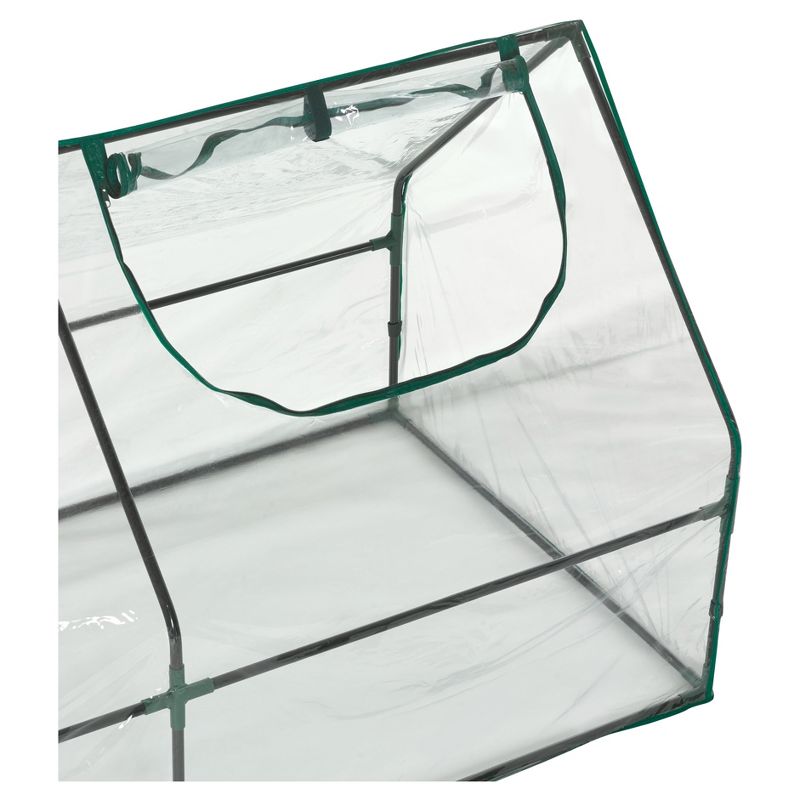 Ultra Deluxe Compact Outdoor Seed Starter Greenhouse Cloche - Light Clear - Ogrow