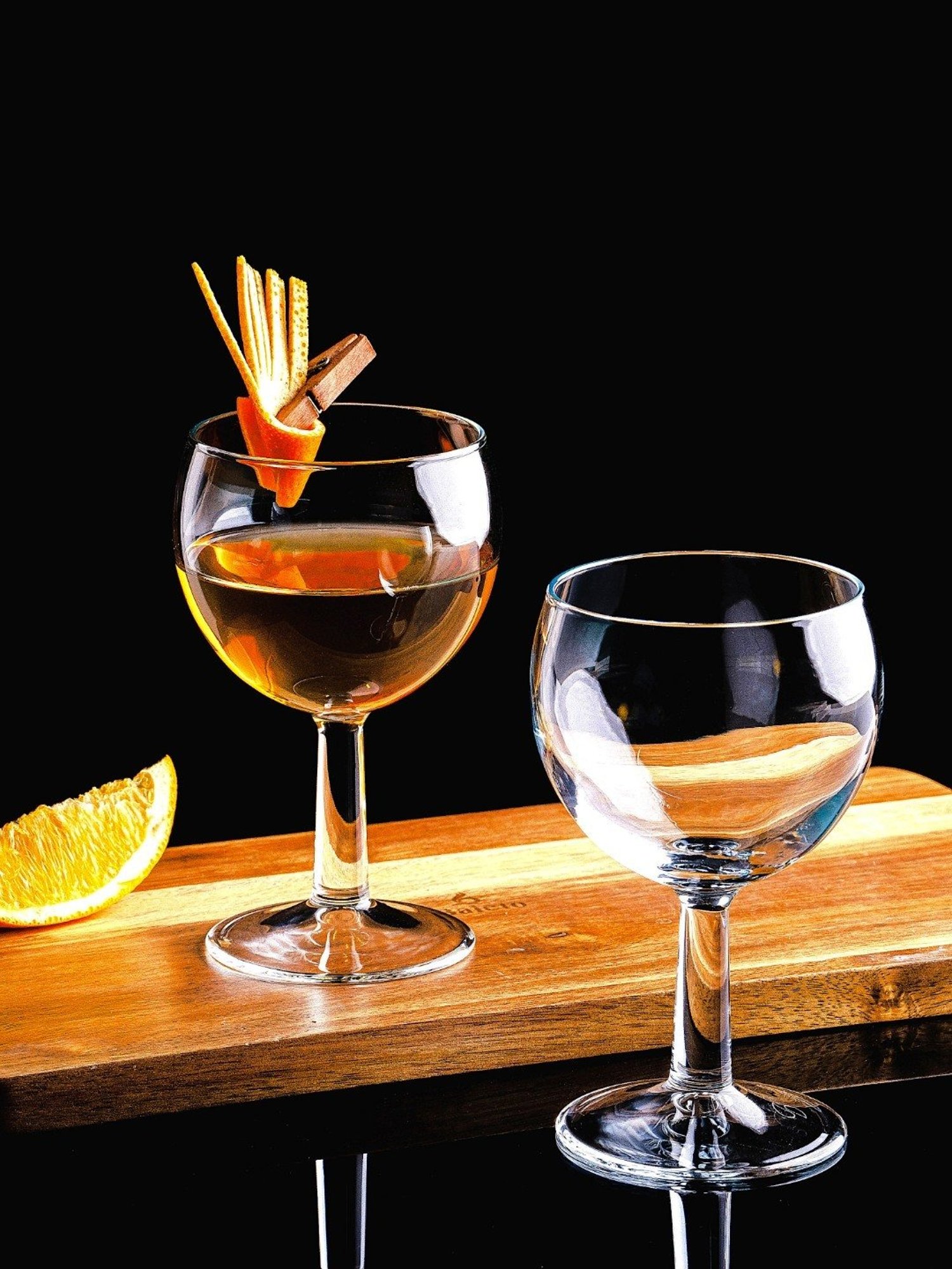 Pasabahce Transparent Glass Mocktail Glass - Set of 2