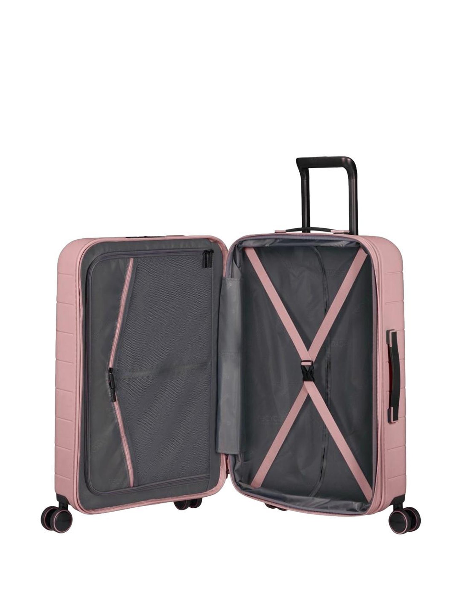 American Tourister Novastream Vintage Pink Solid Hard Trolley Bag - 67 cm