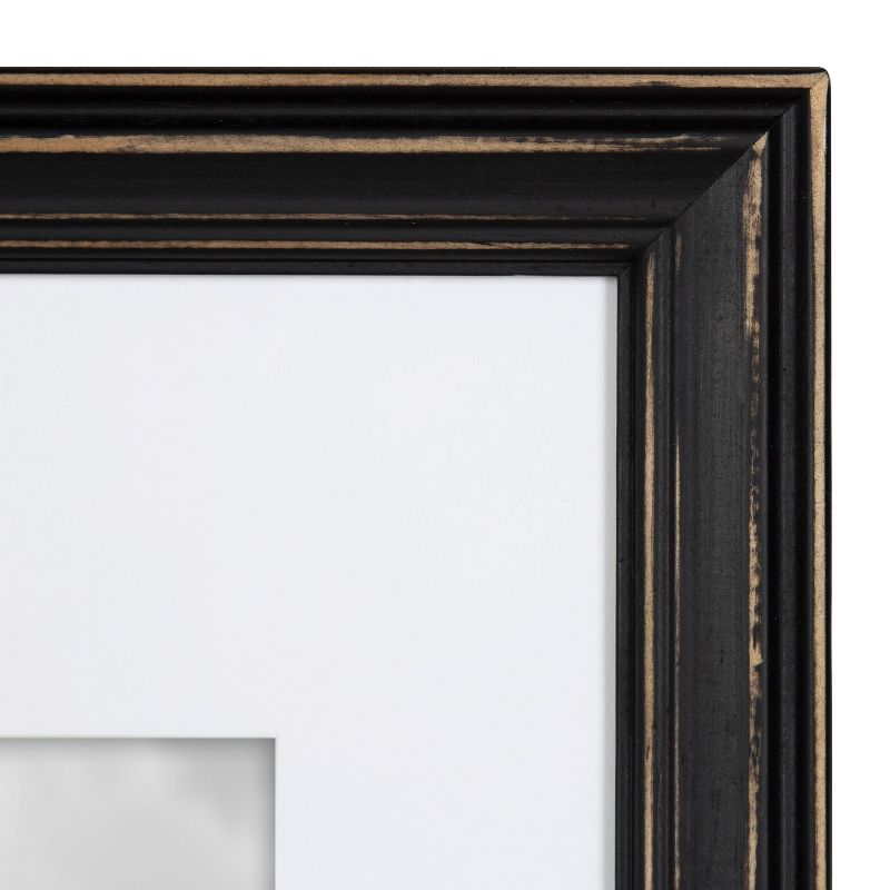 10pc Bordeaux Frame Box Set Black - Kate & Laurel All Things Decor