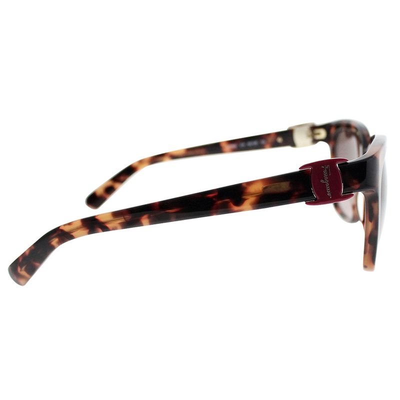 Salvatore Ferragamo SF 782S 214 Womens Square Sunglasses Havana 52mm