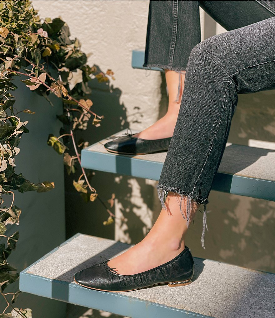 Sam Edelman Meg Leather Ballet Flats