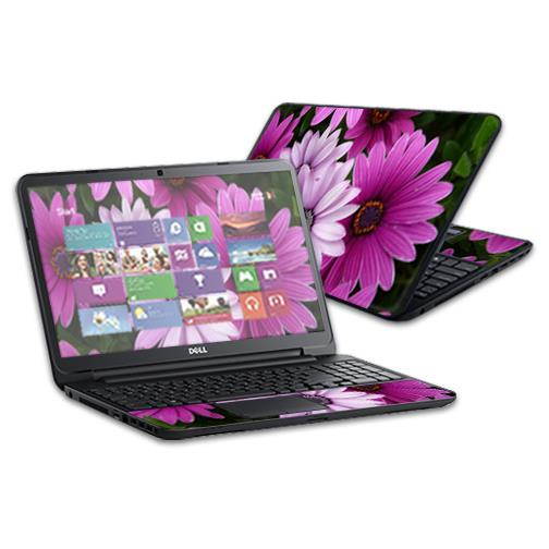 Skin Decal Wrap for Dell Inspiron 15 i15RV Laptop 15.6" Purple Flowers
