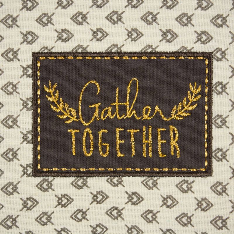 Swedish Dish Cloth 7.75" Thanksgiving Fall Set / 4 Dishcloth Kitchen Clean Up  -  Dish Cloth