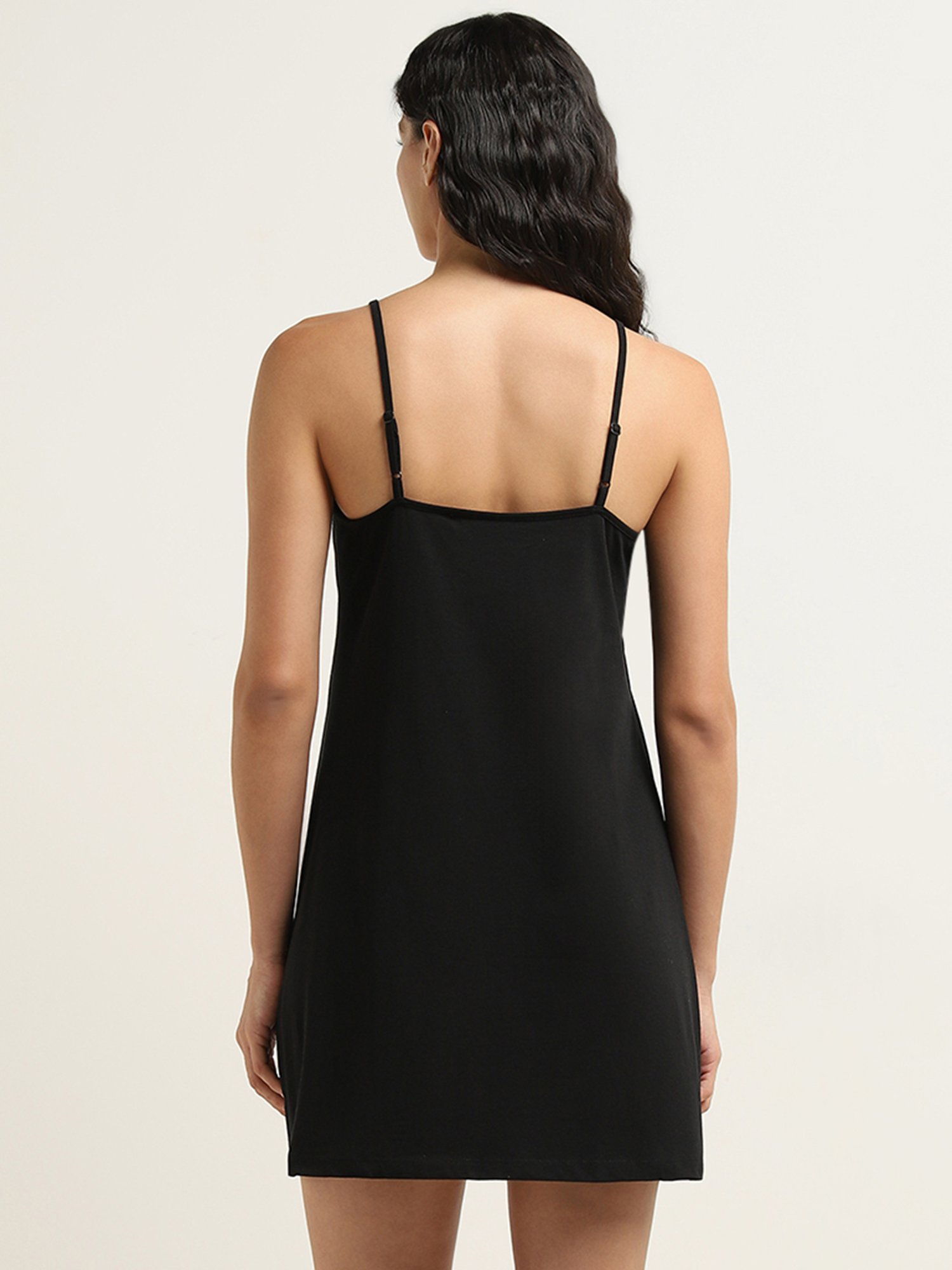 Wunderlove by Westside Solid Black Slip