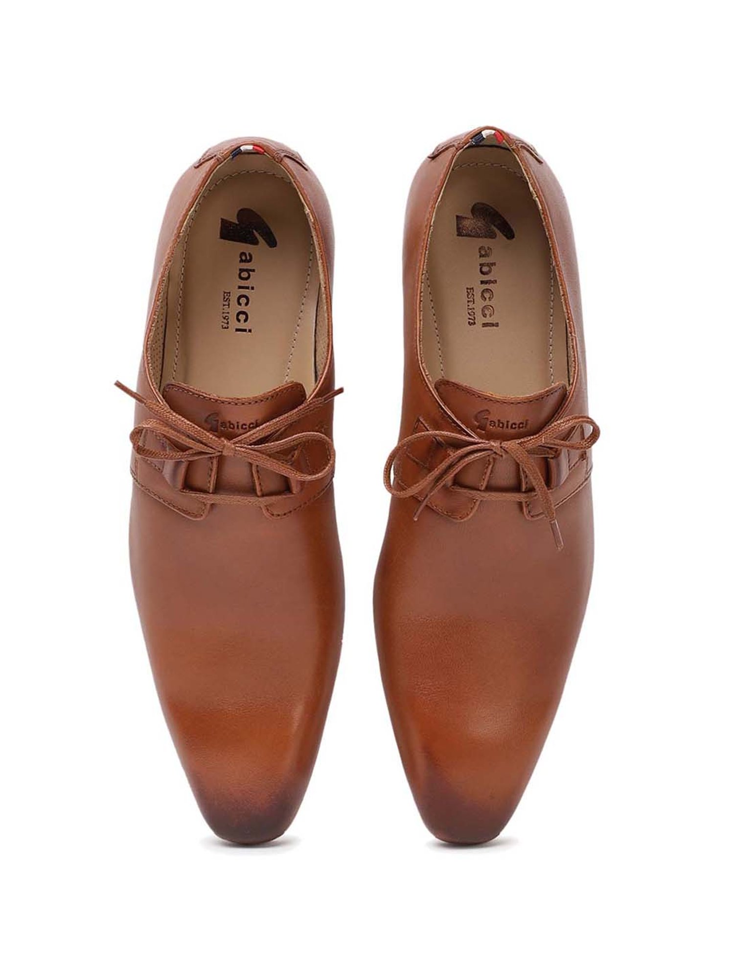 Gabicci Men's Tan Derby Shoes