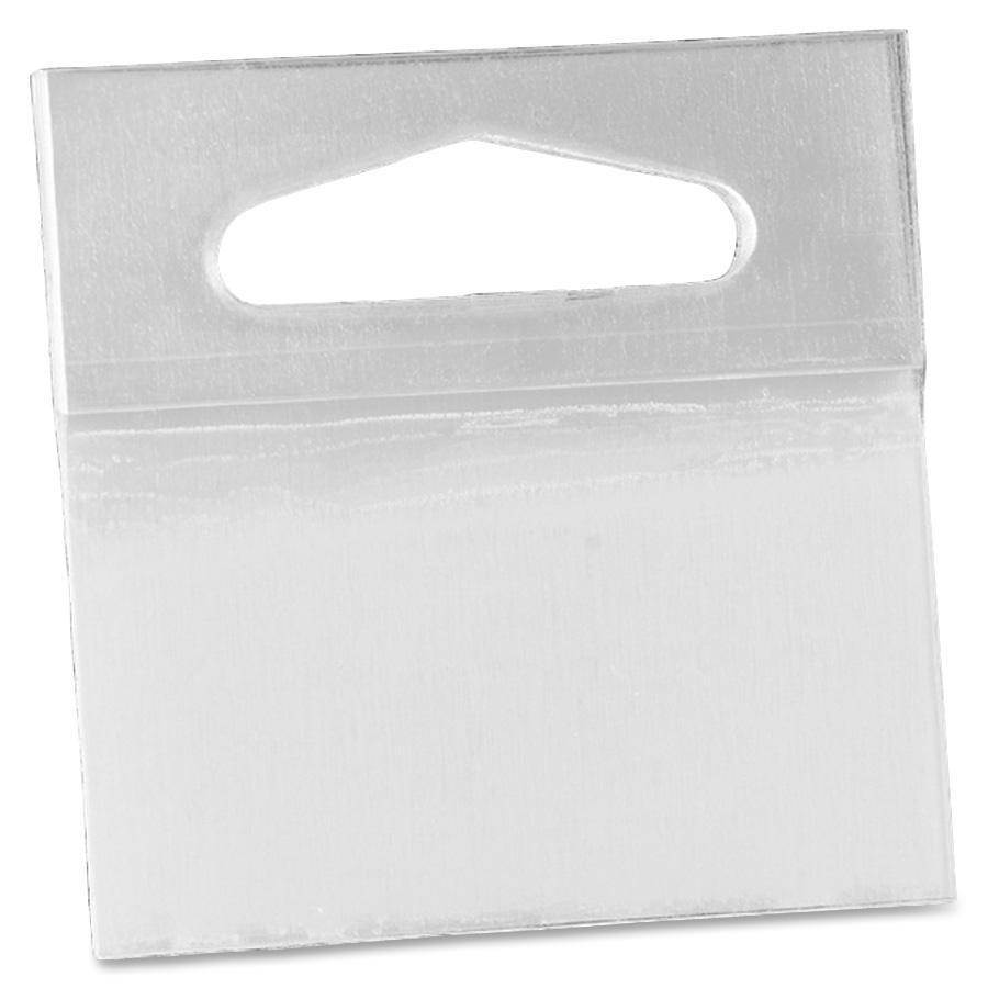 Scotch Hang Tabs Clear 2x2 500 Pk Box Delta 1075