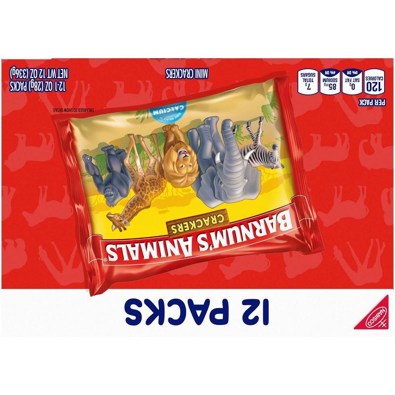 Barnums Animal Crackers Multipack - 12ct