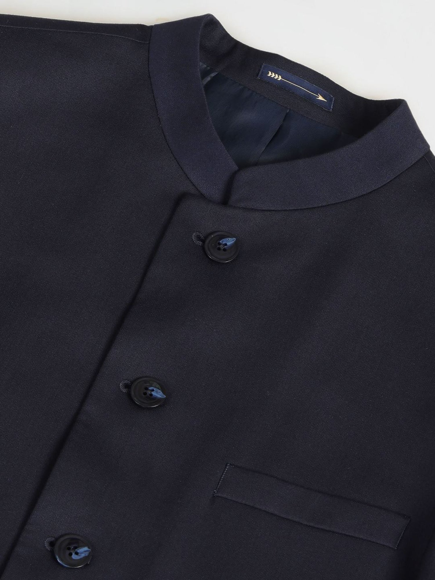 Raymond Brown  Slim Fit Printed Three Piece Suit