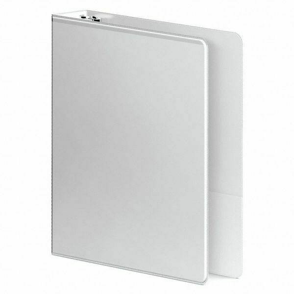 WILSON JONES W385-14WPP1 1" D-Ring Binder, Heavy Duty, White
