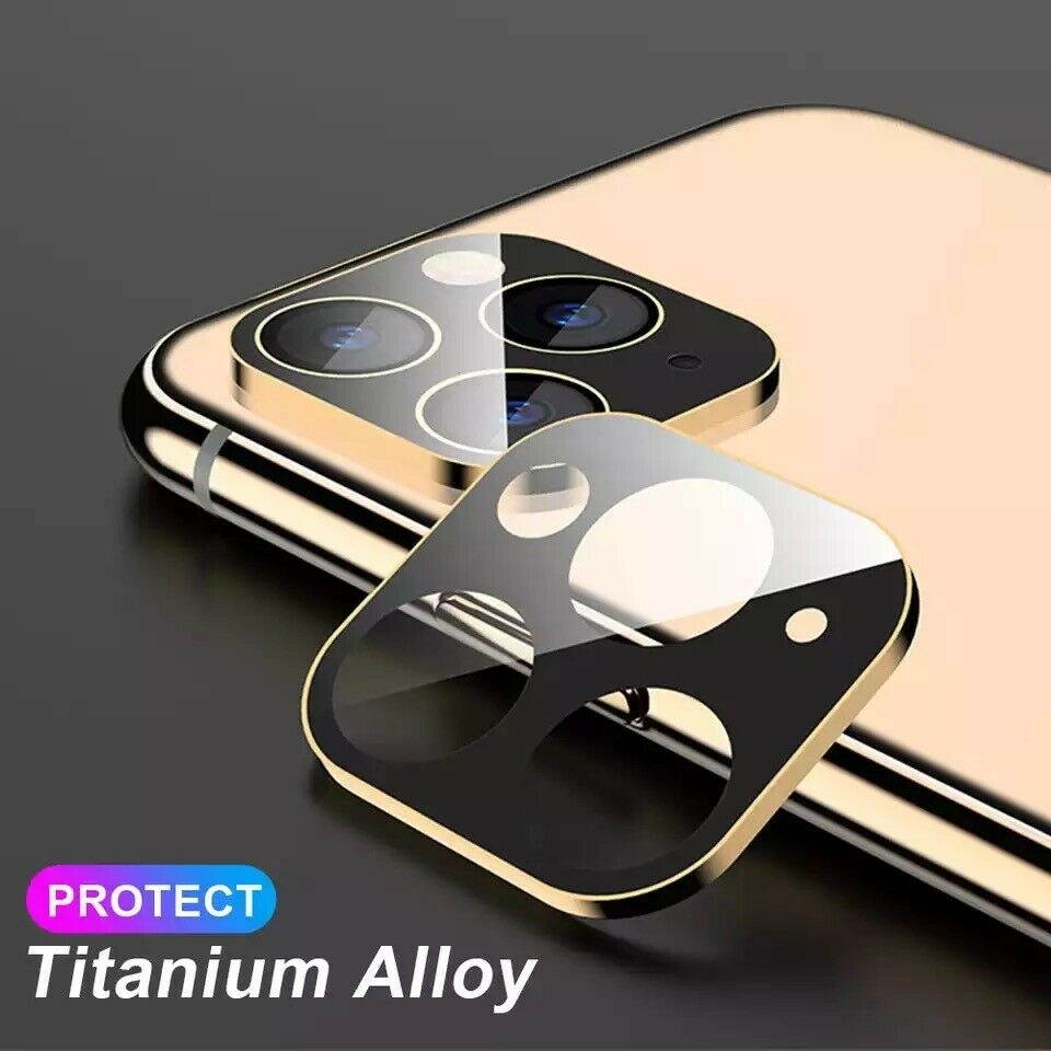 Camera Lens Protector Case For iPhone 11 Pro Max Tempered Glass Metal Full Cover