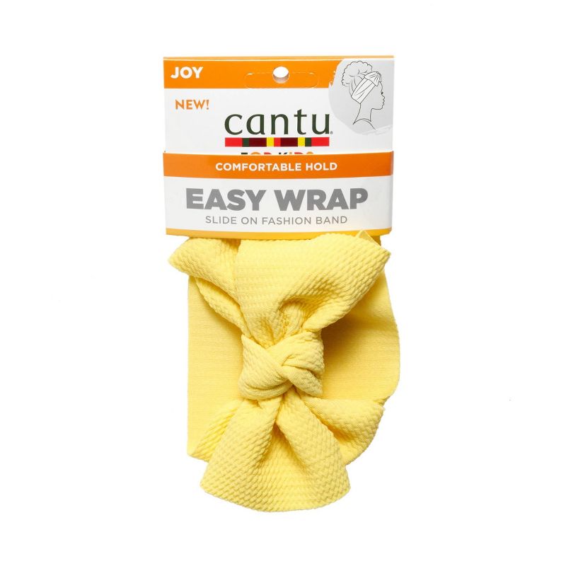 Cantu Textured Kids' Easy Wrap with Bow