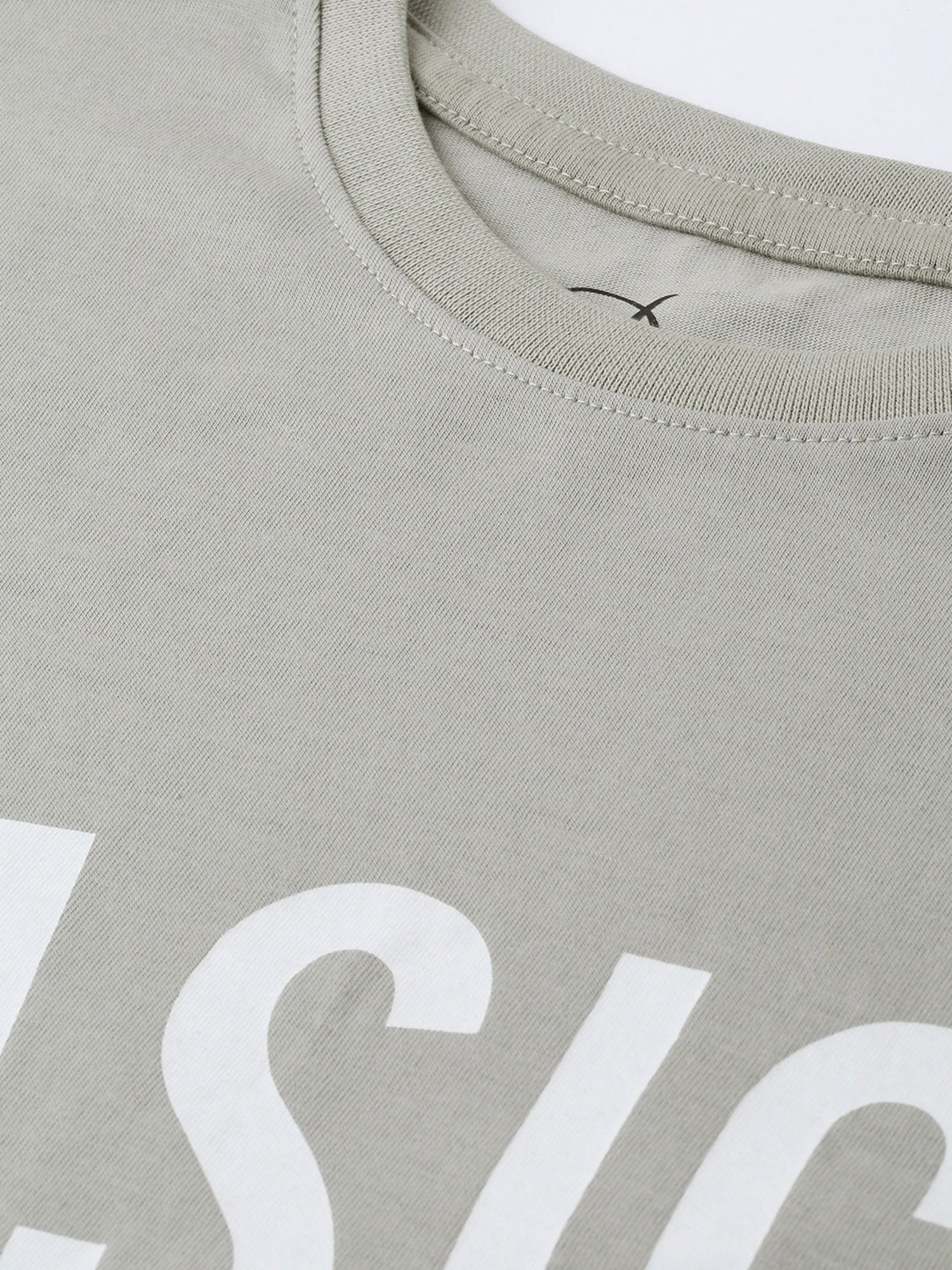 Dillinger Grey Graphic Print T-Shirt