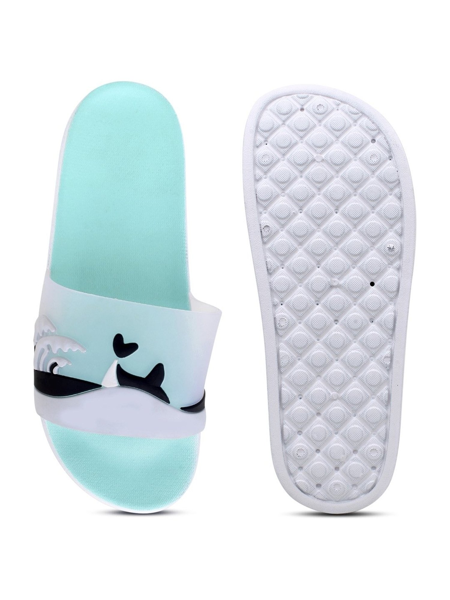 Pampy Angel Women's Blue Slides