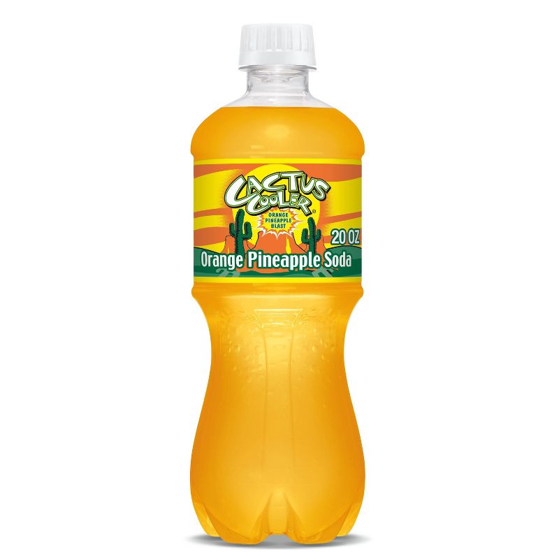 Cactus Cooler Orange Pineapple Soda - 20 fl oz Bottle