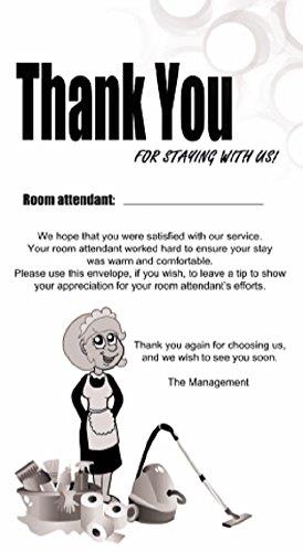 Housekeeping Tip Thank You Envelope, White, 3 1/2" X 6 1/2", 24lb, 500/box (HK7W)