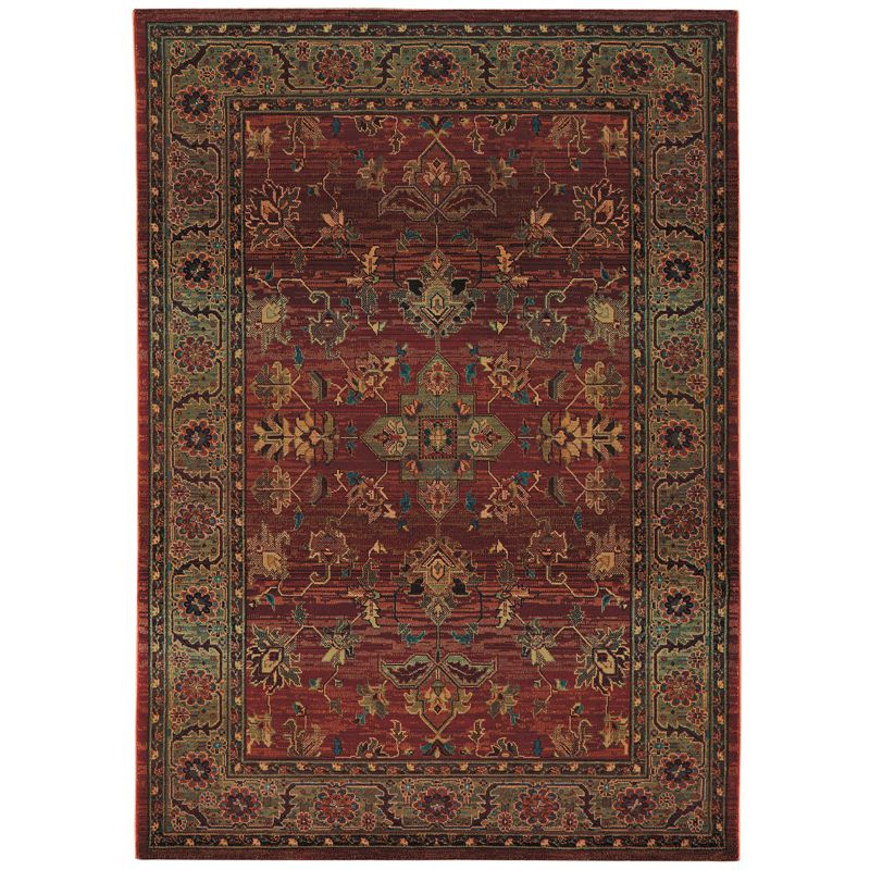 Ansley Area Rug - Red (7'10"x11')