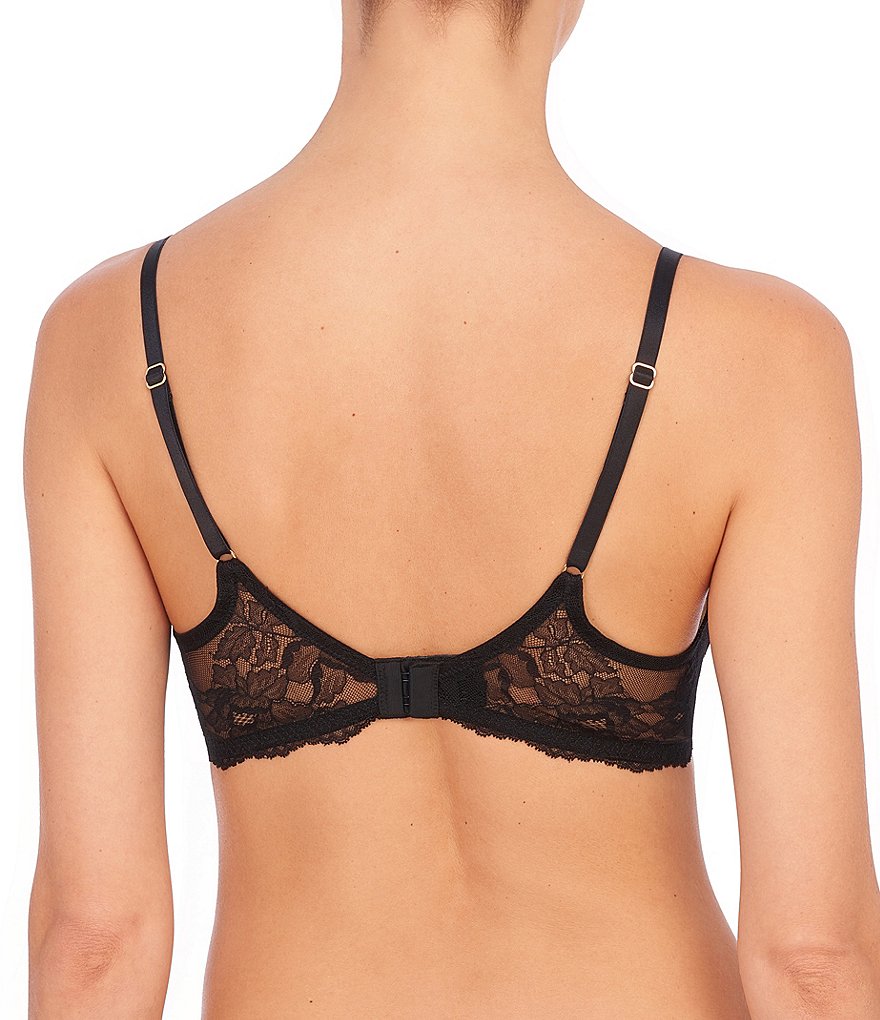 Natori Lace Unlined Underwire Plunge Bra