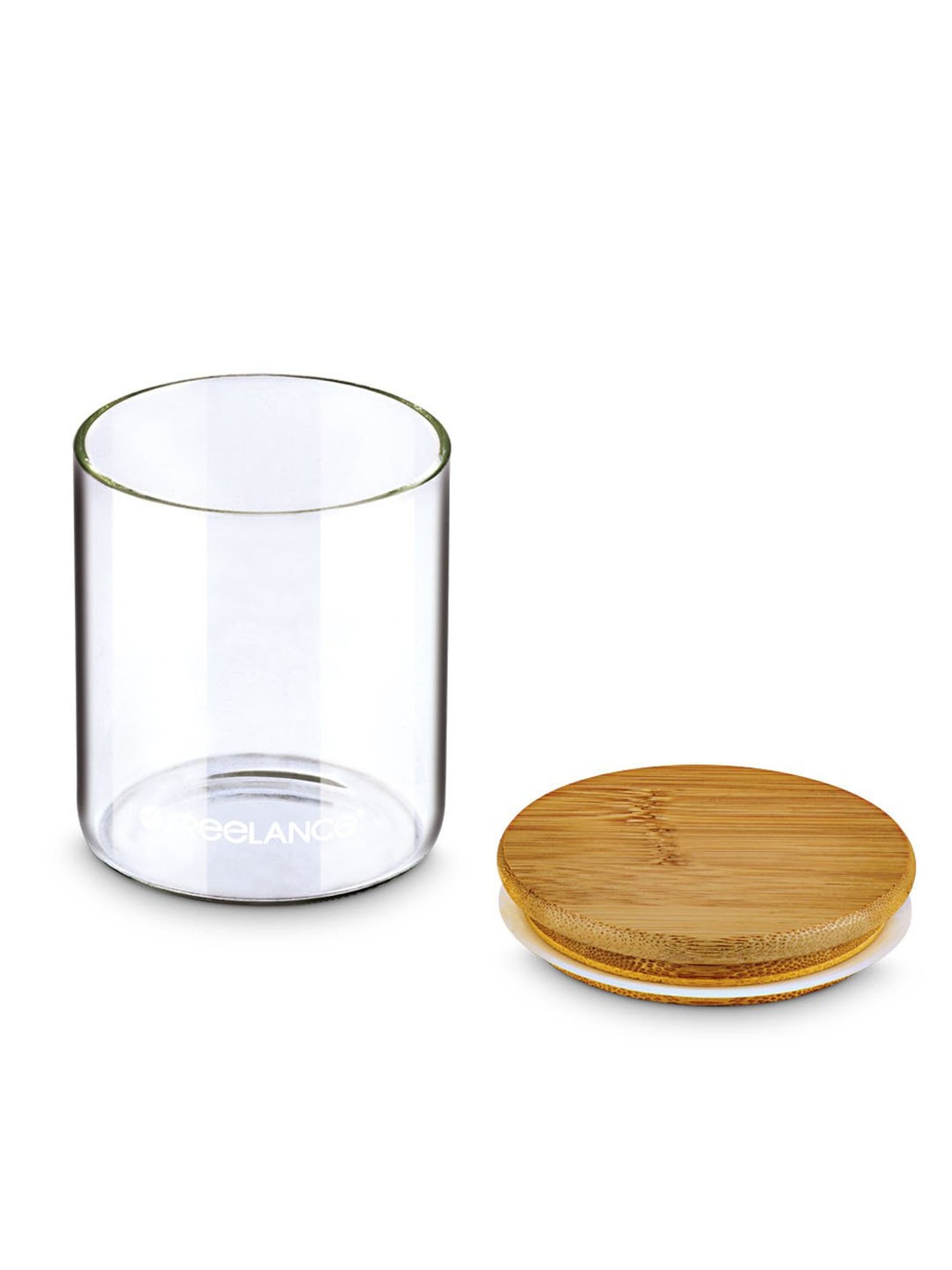 Freelance Transparent Glass 600 ml Jars and Container