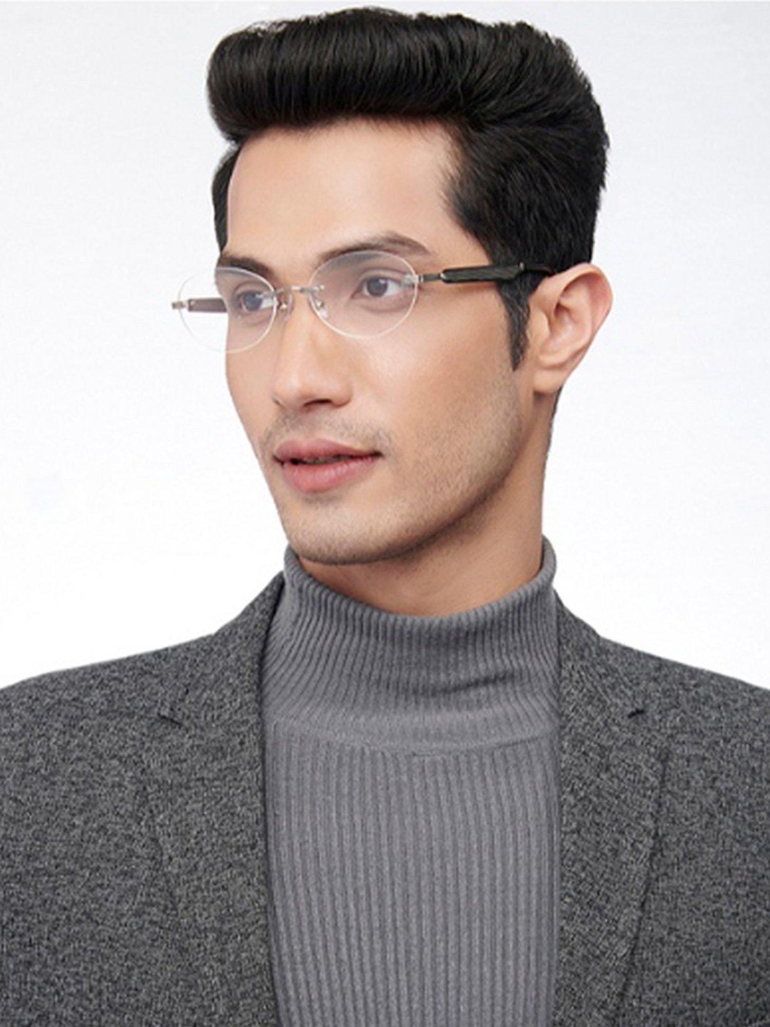 Lenskart Blu LB E13529 Black Full Rim Square Computer Glasses