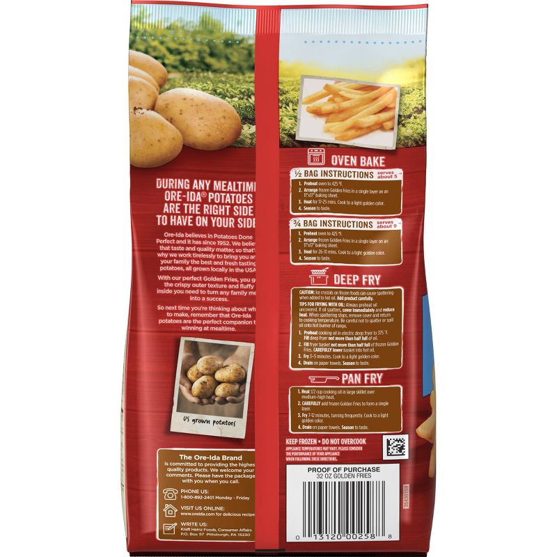Ore-Ida Golden Frozen Fries - 32oz