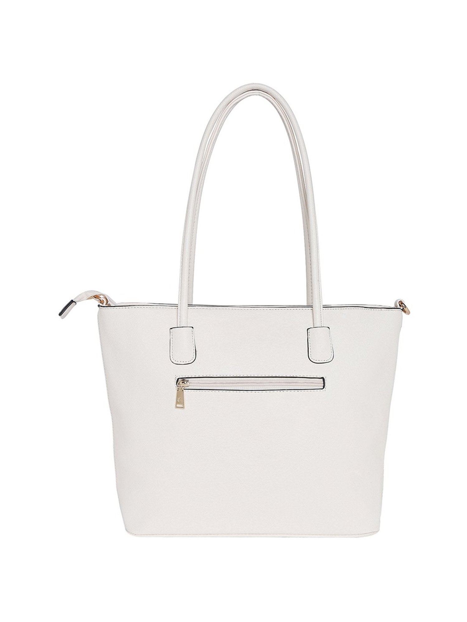 Giordano Beige Solid Shoulder Handbag