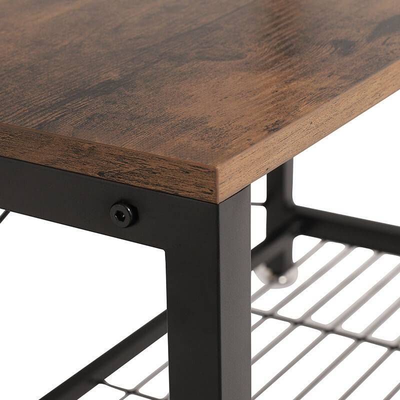 Home Basics Over the Door Metal Closet Rod, Silver