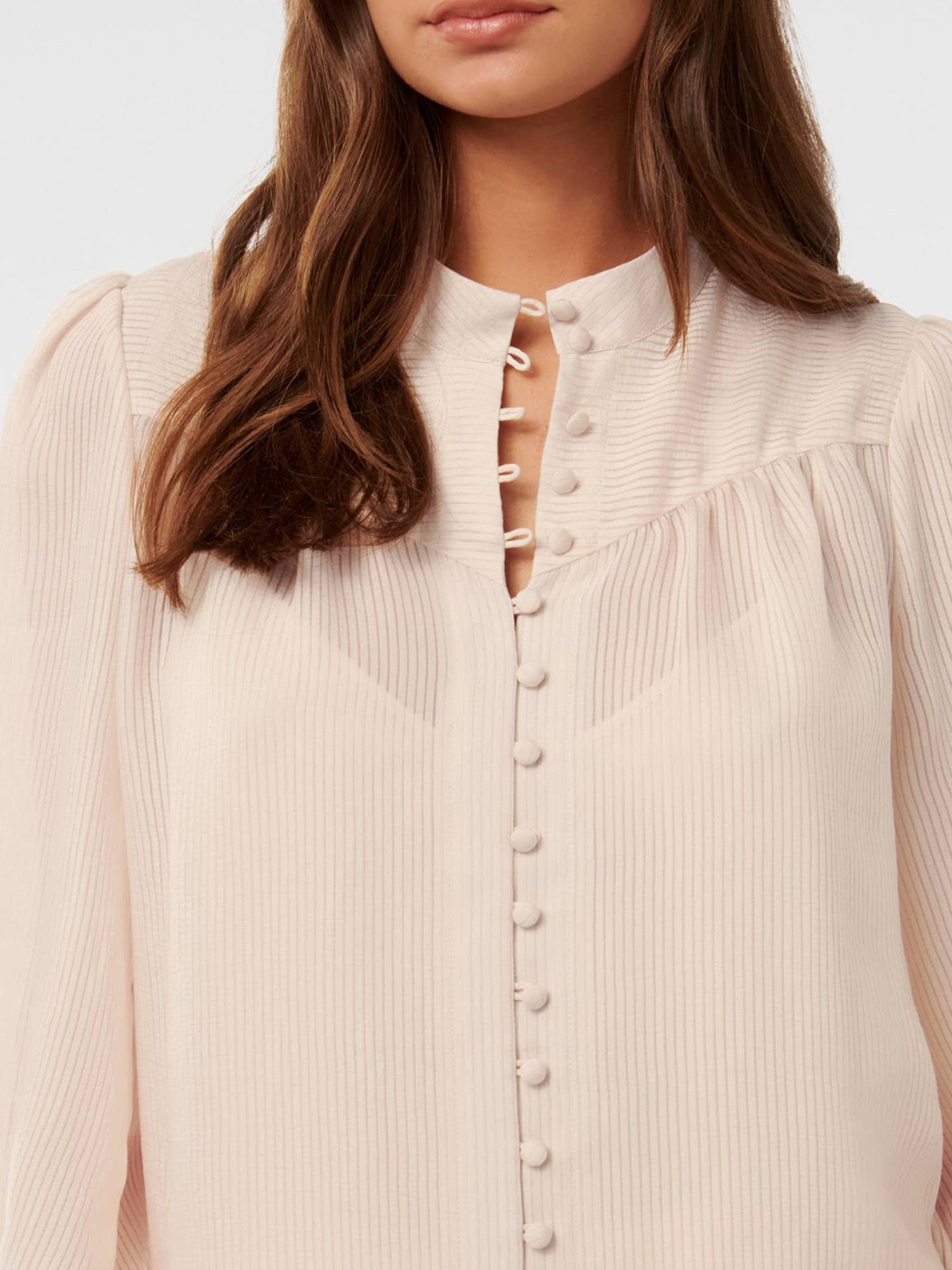 Forever New Leo Soft Stripe Blouse Top