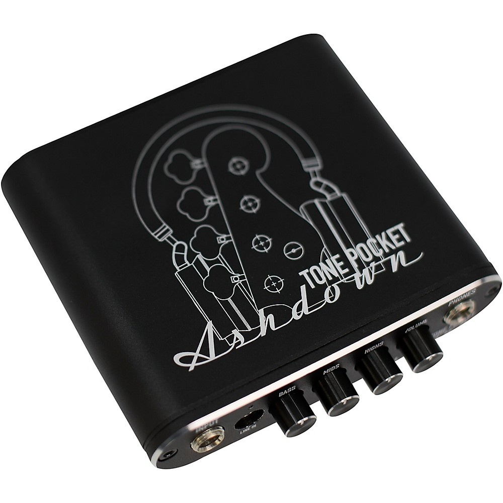 Ashdown Tone Pocket Bass Headphone Amplifier with D/A Conversion