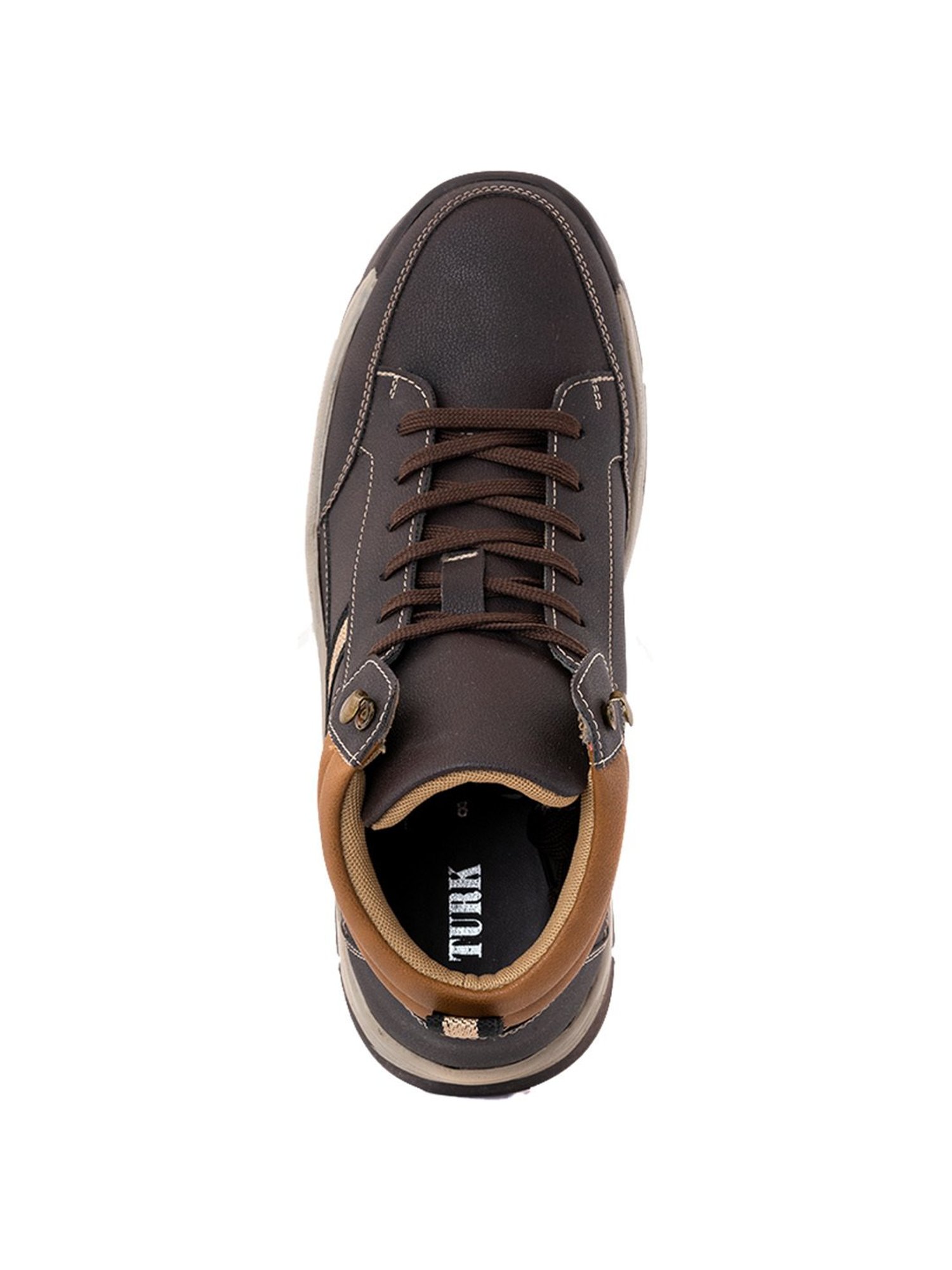 Khadim Men's Brown Derby Boots